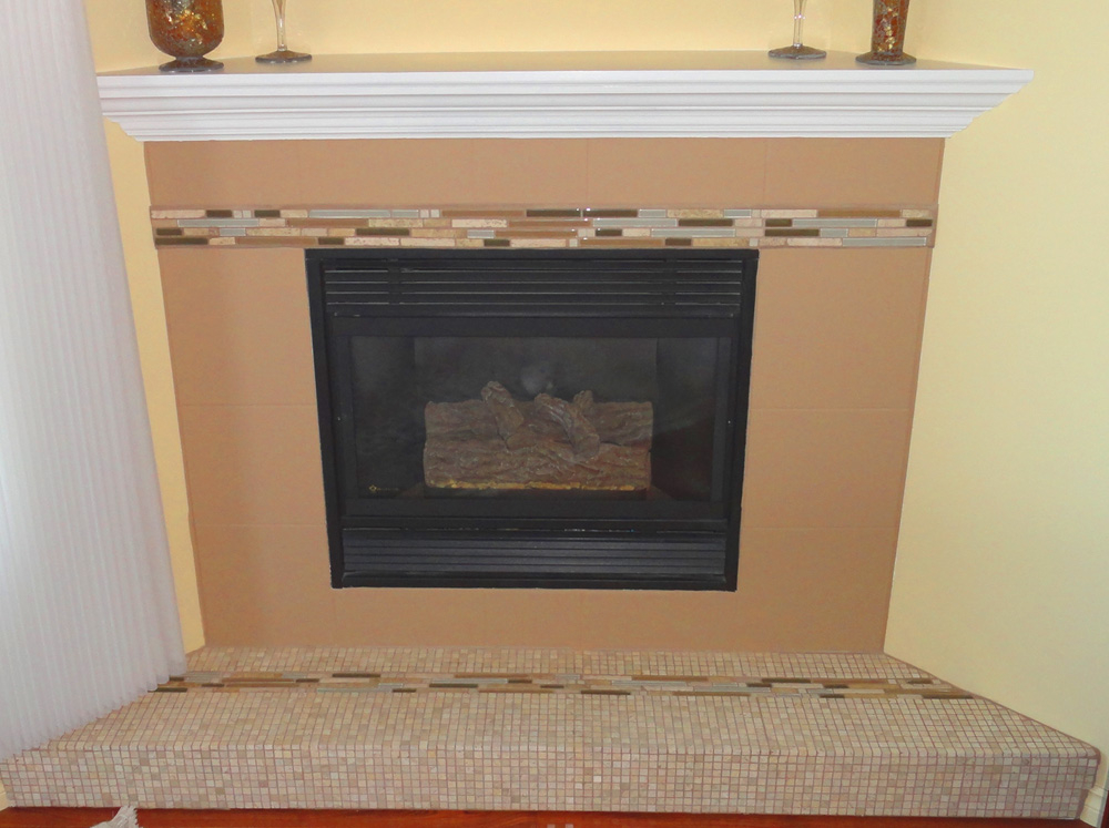Duck Soup Mosaics Inside Fireplace Reface