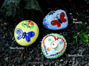 3 Butterfly Rocks