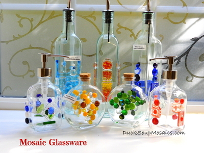 Mosaic Glassware