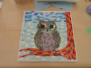 Owl  Ready for Grout