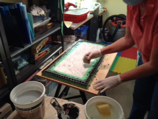 Thistle- first grouting